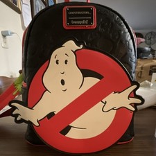 Loungefly Ghostbusters Logo Mini Backpack Glow-in-the-Dark