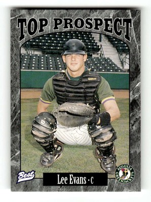 1997 Best South Atlantic League Top Prospects 3 Lee Evans BXCP10