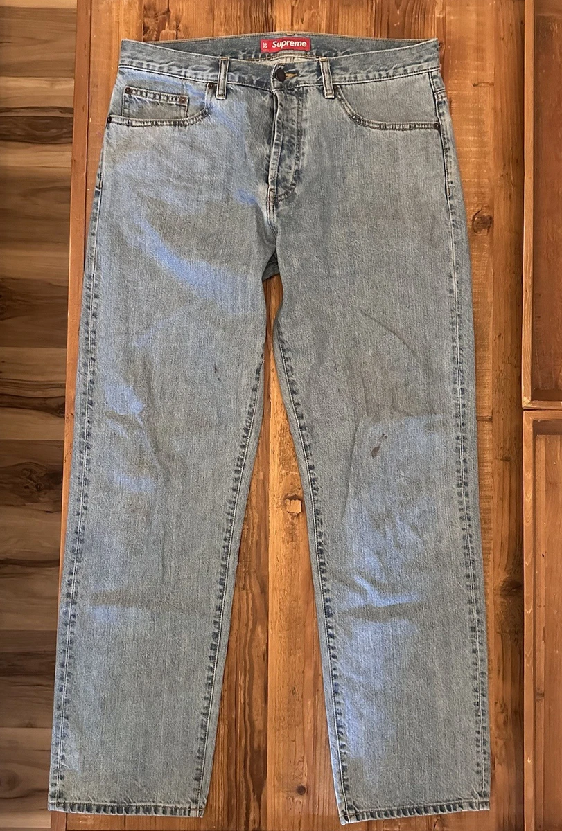 Supreme Blue Jeans for Men for sale | eBay