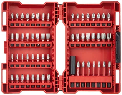 ⭐MILWAUKEE SHOCKWAVE 56PC IMPACT DUTY DRIVER BIT SET 4932430907 FREE POSTAGE⭐