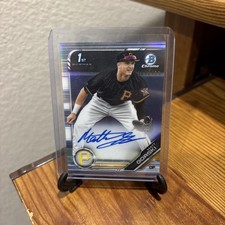 2019 Bowman Chrome Draft MATT GORSKI Pirates Rookie Refractor 1st Auto SP /499