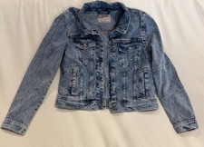 Free People We The Free Denim Trucker Jacket Size M