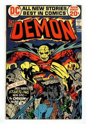 #ad Demon #1 VG 3.5 1972 1st app. Etrigan the Demon $260.00