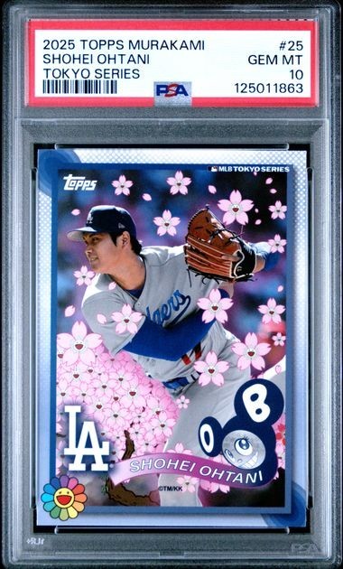🔥🔥🔥PSA 10🔥🔥🔥2025 Topps Murakami SHOHEI OHTANI Tokyo Series