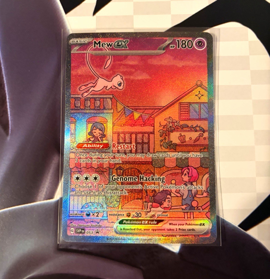 The Pokémon Company Mew ex SVPEN 053 SV Promo Full Art Holo - English