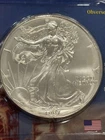 1997 American Silver Eagle Cape Canaveral Bullion .999 John Mercanti Looks MS70