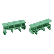DIN Rail Adapter Circuit Board Mounting Bracket 2 Sets For PCB Electronic