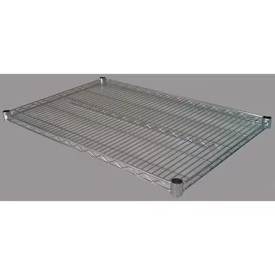 Wire Shelf, 24''D X 60''W, Silver, 1Ech4