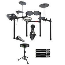 Yamaha Pro Audio DTX6K-X DTX6 Series Electronic Drum Kit Set w Cymbals Seat