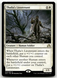 Thalia's Lieutenant #43 Shadows over Innistrad Rare MTG