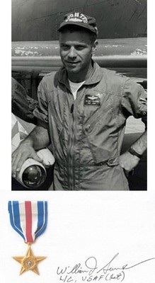 Vietnam Mig Kill Pilot Colonel Swendner SIGNED 3x5 CARD AUTOGRAPHED