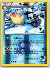 POKEMON DOUBLE CRISIS TEAM AQUA'S SEALEO 4/34 COMMON REVERSE HOLO NM on eBay