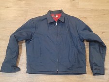 70's Big Mac Blue Work Mrchanic Jacket L
