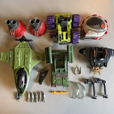 Vintage 80   s-90   s GI Joe Vehicles Parts Lot - Buzz Boar - Mudfighter - Despoiler