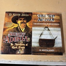 SHERIFF ADONAI Lot Of 2 Books By D. Keith Jones Christian Fiction