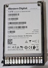 1.6TB HPE EO001600JWUGE-SC 2.5in DS SAS-12G Write Intensive G9 G10 SSD ES