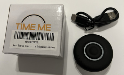 Fitness Timer Rest Time - Countdown Gym Timer and Stopwatch, Vibrating, Compact