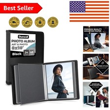 Lightweight 8x10 Photo Presentation Album with Slip-in Pockets for Easy Display