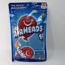 AIRHEADS Candy Pop Novelty Boxer Briefs Fun Crazy Gag Gift Men's Size M 32-34