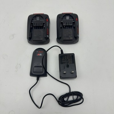 Bosch AL 18V-20 Akku Ladegerät mit 2 x 2,5 Ah Akkus Set inkl MwSt