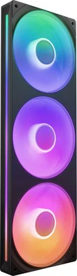 NZXT - F360 RGB Core - 360mm Single-Frame Case Fan Unit with 3 x 120mm RGB Fa...
