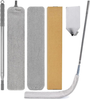 Retractable Gap Dust Cleaner, 40  Flat Cleaner with Hanging Hook, Bendable and D