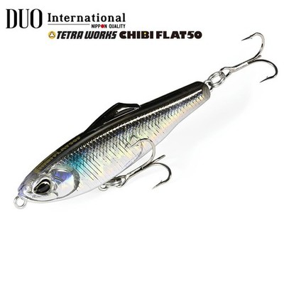 DUO TETRA WORKS Floating Diving Pencil Lure CHIBI FLAT 50