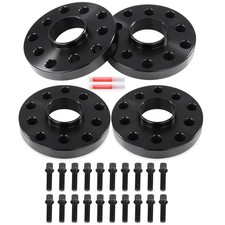 Espaciadores de rueda 4X 5X100 y 5x112 20 mm centrados en el cubo 14x1,5 para Audi TT A4 A8 A6 Jetta