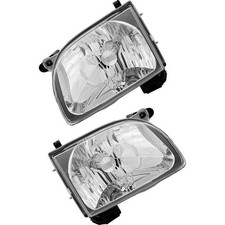 2Piece Headlight Assembly Replacement for Toyota Tacoma 2001-2004 81110-04110