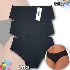 NWT DKNY Women's M 3-Pk. Litewear Cut Anywear Hipster DK5028BP3