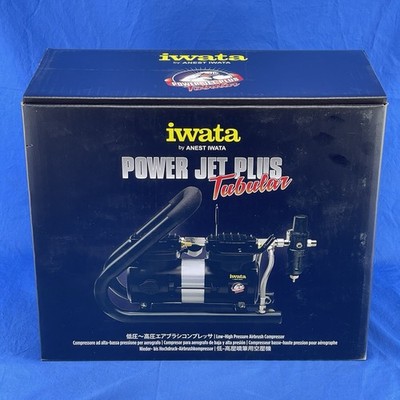 Iwata Power Jet Plus Tubular Airbrush Compressor - Model IS 925HT - New