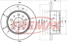 Bremsscheiben für Fiat Ducato 230 244 250 Pritsche Opel Movano C U9 00-> 4249.30