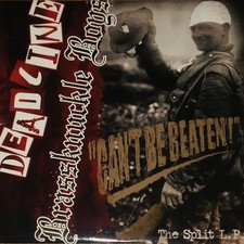 Deadline / Brassknuckle Boys - Can?t Be Beaten! The Split LP NM Near Mint