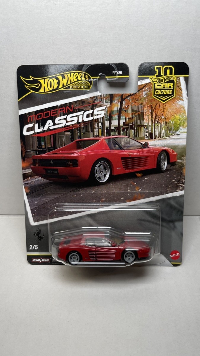 2026 Hot Wheels Premium Car Culture Modern Classics Ferrari