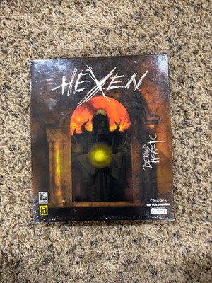 Hexen Beyond Heretic (P CD)  id Software Big Box SEALED NEW
