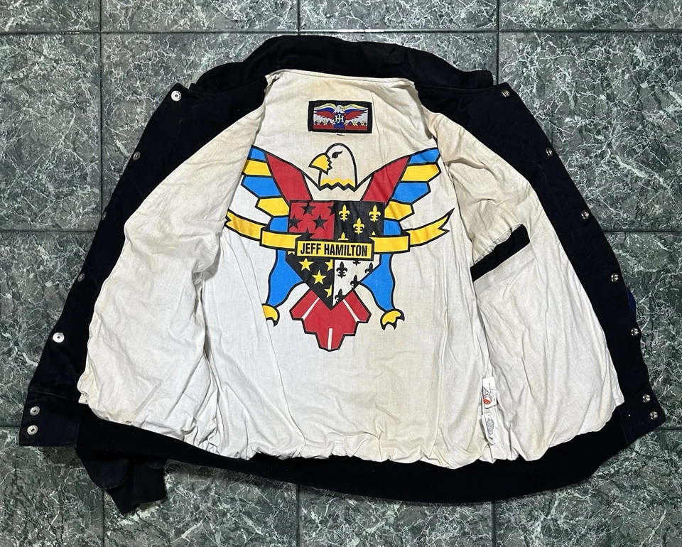 90s Jeff Hamilton Michigan Jacket - Image 3 of 4