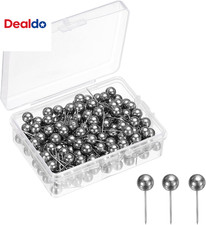 400 Pcs Push Pins, Map Thumb Tacks 6Mm round Head Decorative Push Pins for Bulle