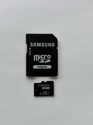 Samsung 8GB microSDHC I mit Adapter