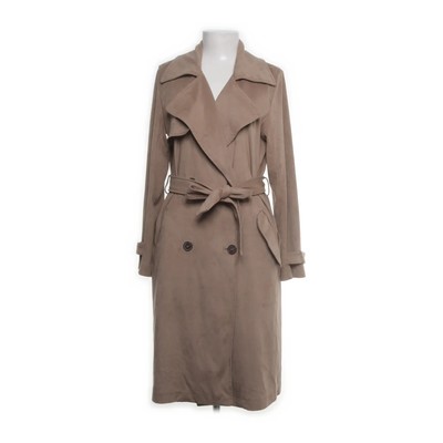 Zara Basic, Trenchcoat, Damen, Größe: M, Beige, Baumwolle/Polyester #NUV