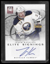 2011-12 Panini Elite #97 Zack Kassian Signings