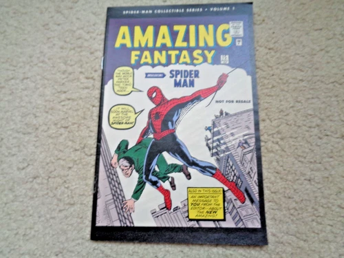 AMAZING FANTASY #15 1ST SPIDER-MAN APP. ORIGIN COMIC BOOK RETELLS 2006 STAN LEE