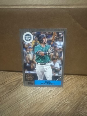 2022 Topps T87-72 Cal Raleigh /299 Rookie Card