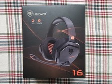 NUBWO N16 Gaming Headset for Xbox, PlayStation, PC - over ear headphones and mic