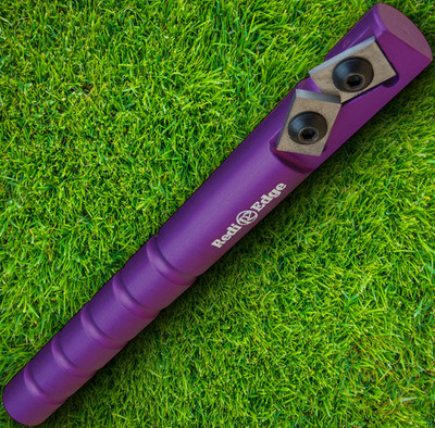 Redi Edge Original Knife Sharpener Purple Aluminum 5'' Overall  MADE IN USA 34072