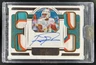 2022 Panini One Tua Tagovailoa Bronze Rookie Quad Patch Auto #2/10 Dolphins