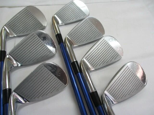 Mizuno JPX FT-1 Iron Set 5-9,P,G RH Speeder i-85 Stiff 7pcs C Rank - Image 2 of 4
