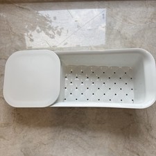 Kohler K-6239-0 Riverby Rinsing Colander With Cutting Board NEW NWOB