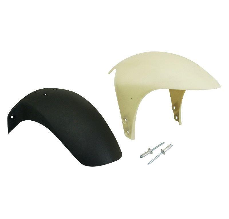 Garde-boue avant scooter Gilera 50 DNA carenage roue avant blanc noir 125cc 1997-2006