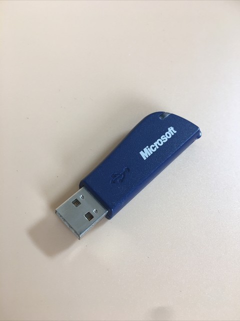 Microsoft Notebook Receiver V2.0 Model 1051 Dongle for Mouse for sale ...
