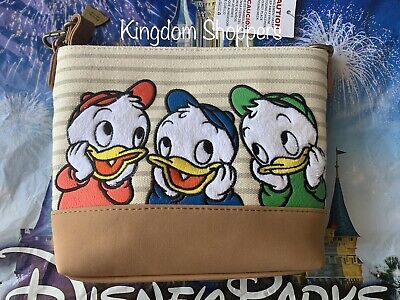 Disney Parks Loungefly Huey Dewey Louie Duck Tales Shoulder Bag Crossbody NEW 
